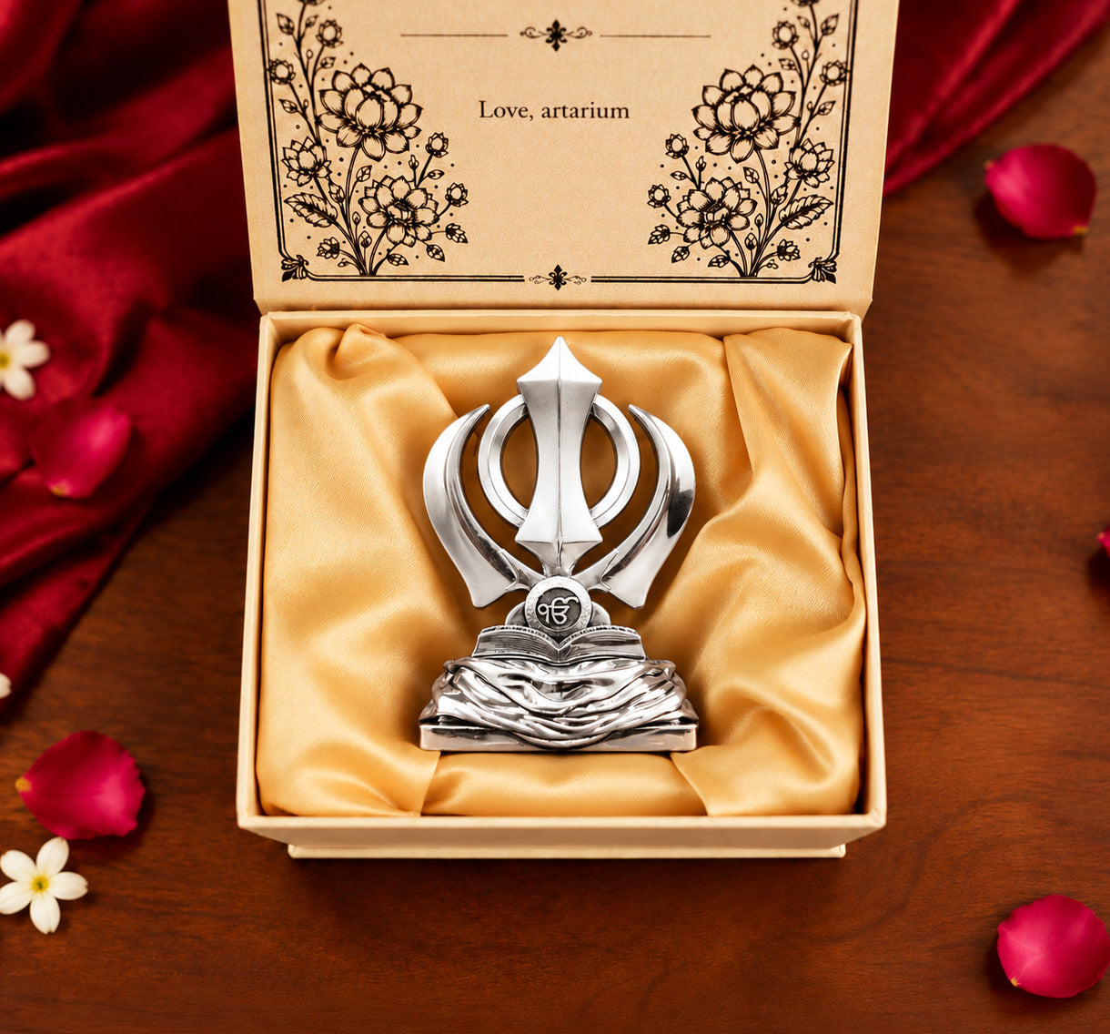 Khanda Sahib With Premium Packaging